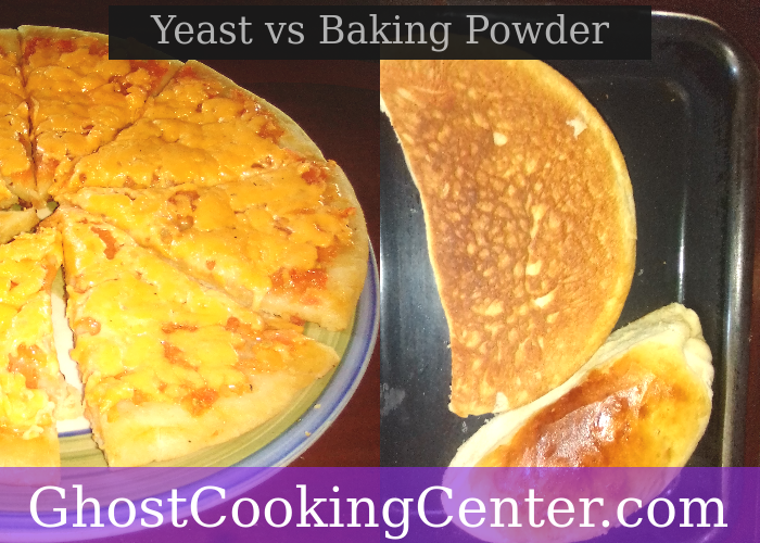 Baking powder vs yeast for pizza and bread